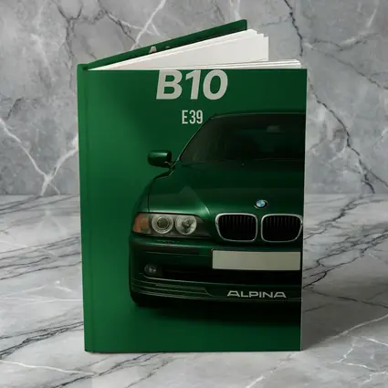 Alpina B10 E39 Green Wall Art