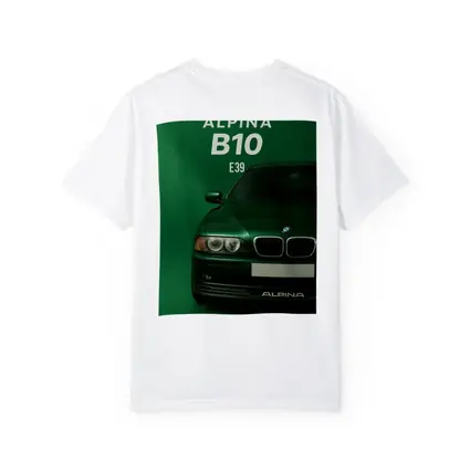 Alpina B10 E39 Green Wall Art