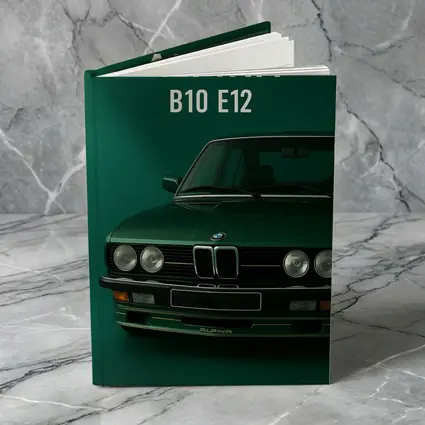 Alpina B10 E12 Green Classic BMW Art