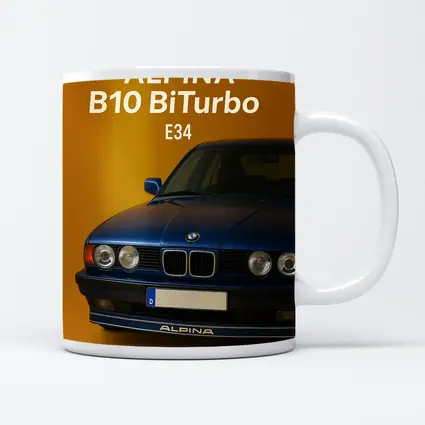 Alpina B10 BiTurbo E34 Blue Car