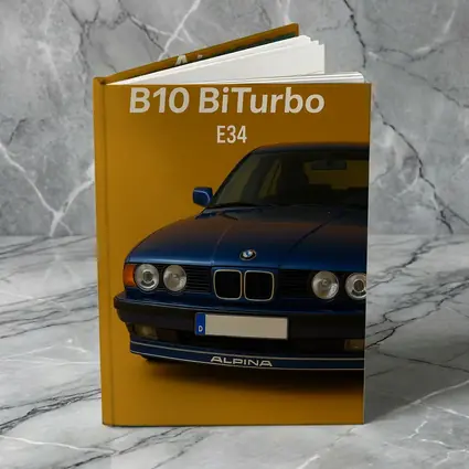 Alpina B10 BiTurbo E34 Blue Car