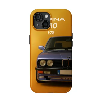 Alpina B10 E28 Blue on Yellow