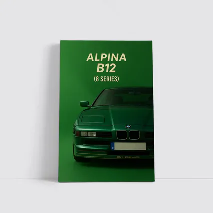 Alpina B12 BMW Eight Series Green Art