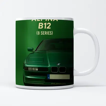 Alpina B12 BMW Eight Series Green Art