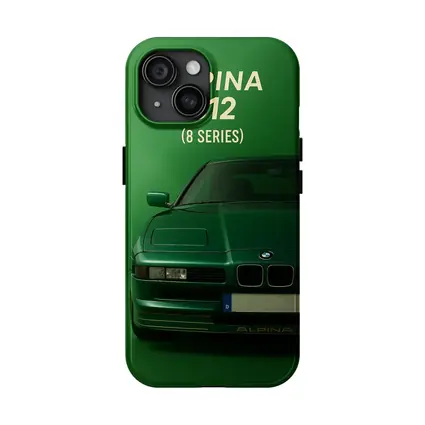 Alpina B12 BMW Eight Series Green Art