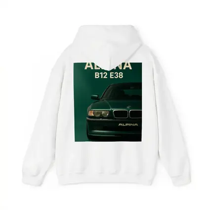 Alpina B12 E38 Dark Green Wall Art