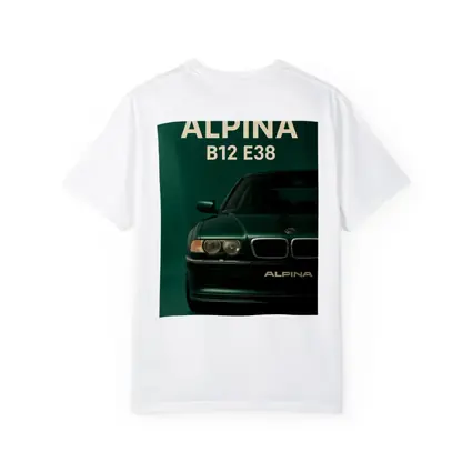 Alpina B12 E38 Dark Green Wall Art