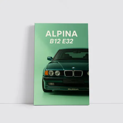Alpina B12 E32 Green Studio Art