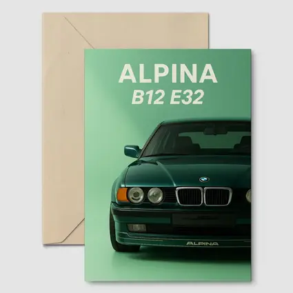 Alpina B12 E32 Green Studio Art