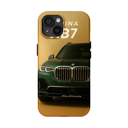 Alpina XB7 Green SUV Gold Background