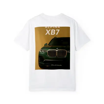 Alpina XB7 Green SUV Gold Background