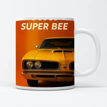 Dodge Super Bee Classic Muscle Car Orange