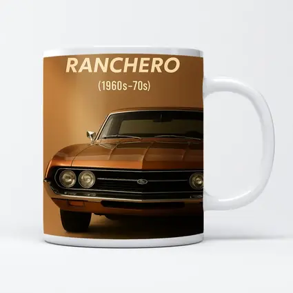 Ford Ranchero Classic Muscle Car Beige