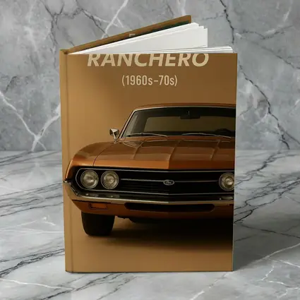 Ford Ranchero Classic Muscle Car Beige