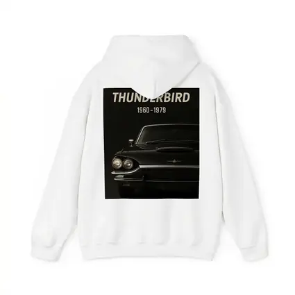 Ford Thunderbird Classic Car Dark Background