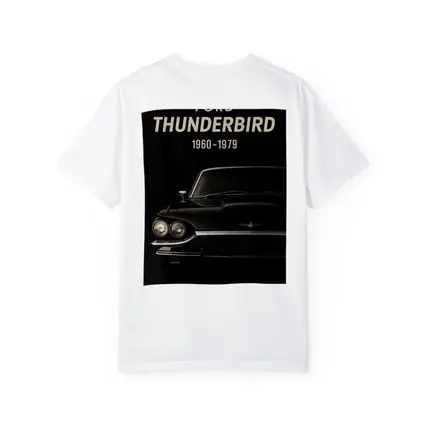 Ford Thunderbird Classic Car Dark Background