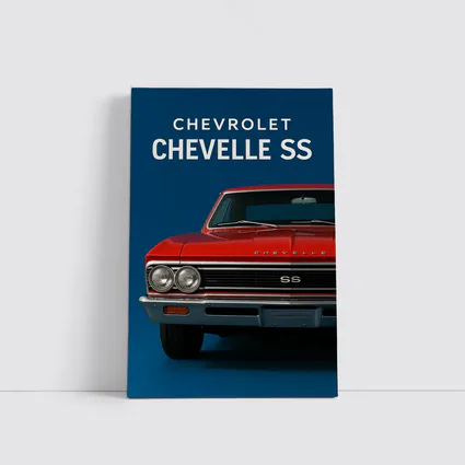 Chevrolet Chevelle SS Red Classic Car