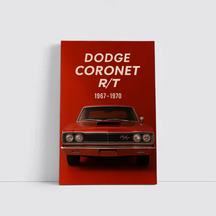 Dodge Coronet RT Classic Muscle Car Red