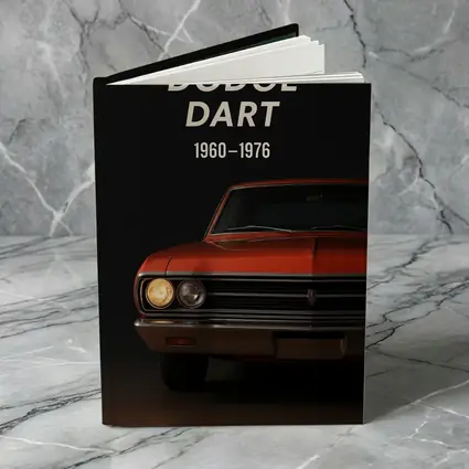 Dodge Dart Classic Muscle Car Dark Background