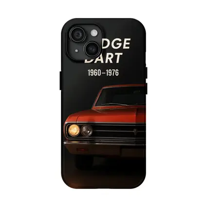 Dodge Dart Classic Muscle Car Dark Background