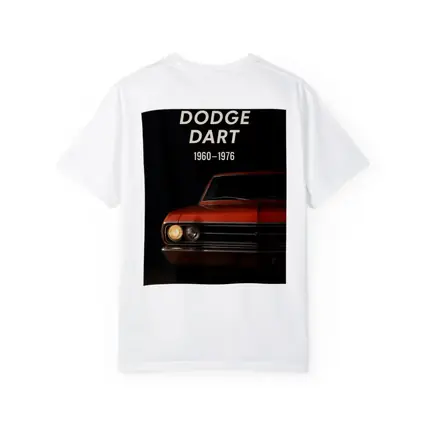 Dodge Dart Classic Muscle Car Dark Background