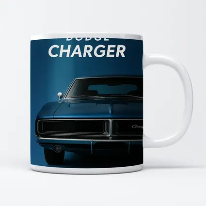 Dodge Charger Classic Muscle Car Blue