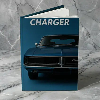 Dodge Charger Classic Muscle Car Blue
