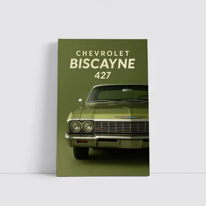 Chevrolet Biscayne 427 Classic Car Green