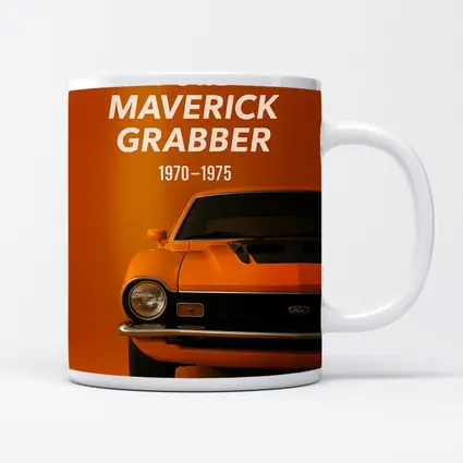 Ford Maverick Grabber Classic Muscle Car Orange