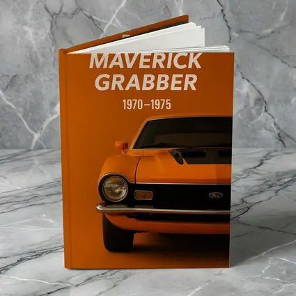 Ford Maverick Grabber Classic Muscle Car Orange