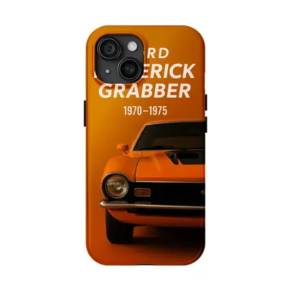 Ford Maverick Grabber Classic Muscle Car Orange