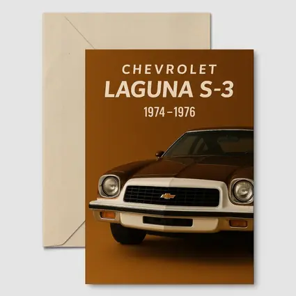 Chevrolet Laguna S-3 Classic Muscle Car Brown