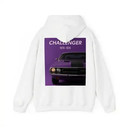 Dodge Challenger Classic Muscle Car Purple