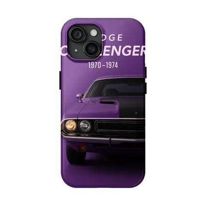 Dodge Challenger Classic Muscle Car Purple
