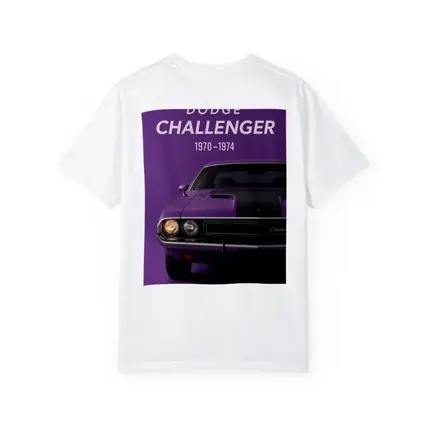 Dodge Challenger Classic Muscle Car Purple