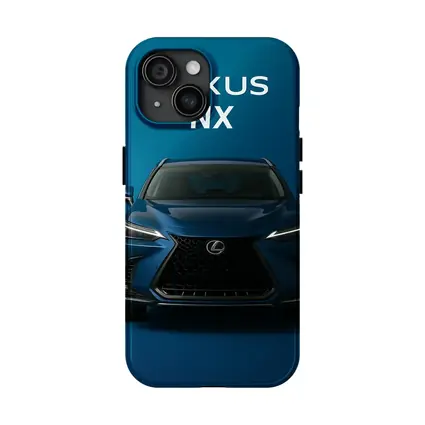 Lexus NX Blue Front View Dark Background