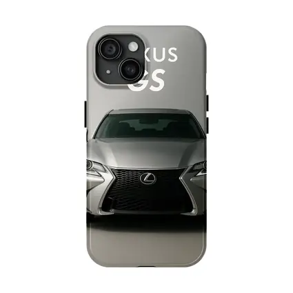 Lexus GS Sedan Front View Gray