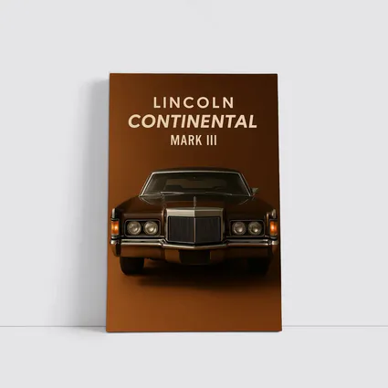 Lincoln Continental Mark III Brown Studio