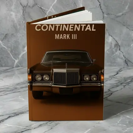 Lincoln Continental Mark III Brown Studio