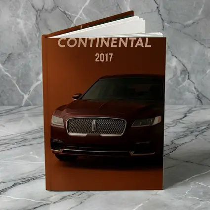 Lincoln Continental 2017 Deep Red Studio