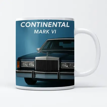 Lincoln Continental Mark VI Blue Studio