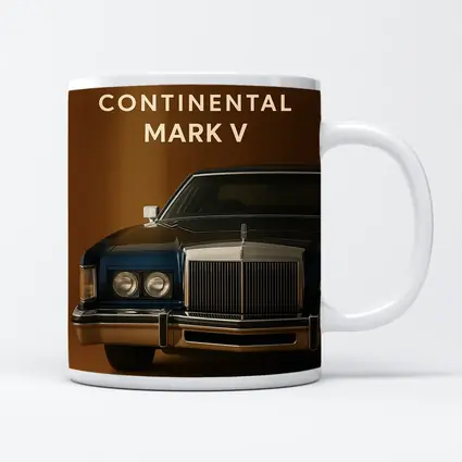Lincoln Continental Mark V Brown Background