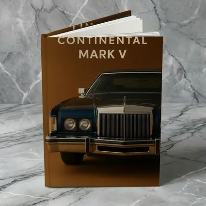 Lincoln Continental Mark V Brown Background