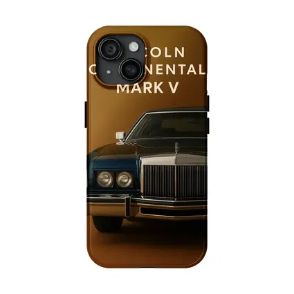 Lincoln Continental Mark V Brown Background