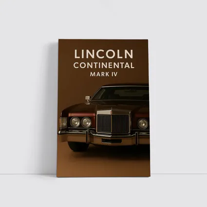 Lincoln Continental Mark IV Brown Studio