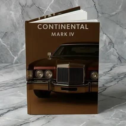 Lincoln Continental Mark IV Brown Studio