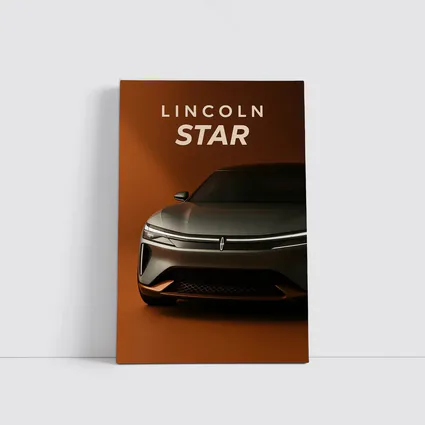 Lincoln Star Concept Car Brown Studio