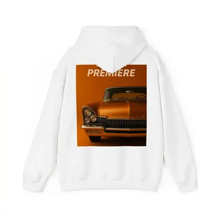Lincoln Premiere Classic Car Orange Background
