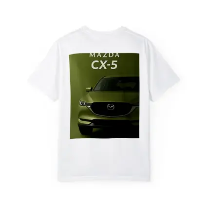 Mazda CX-5 Front View Green Background