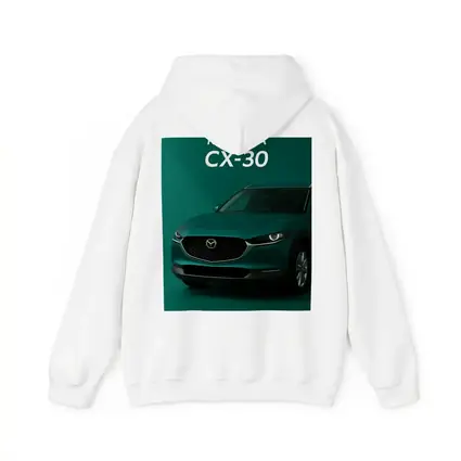 Mazda CX-30 Green SUV Dark Background